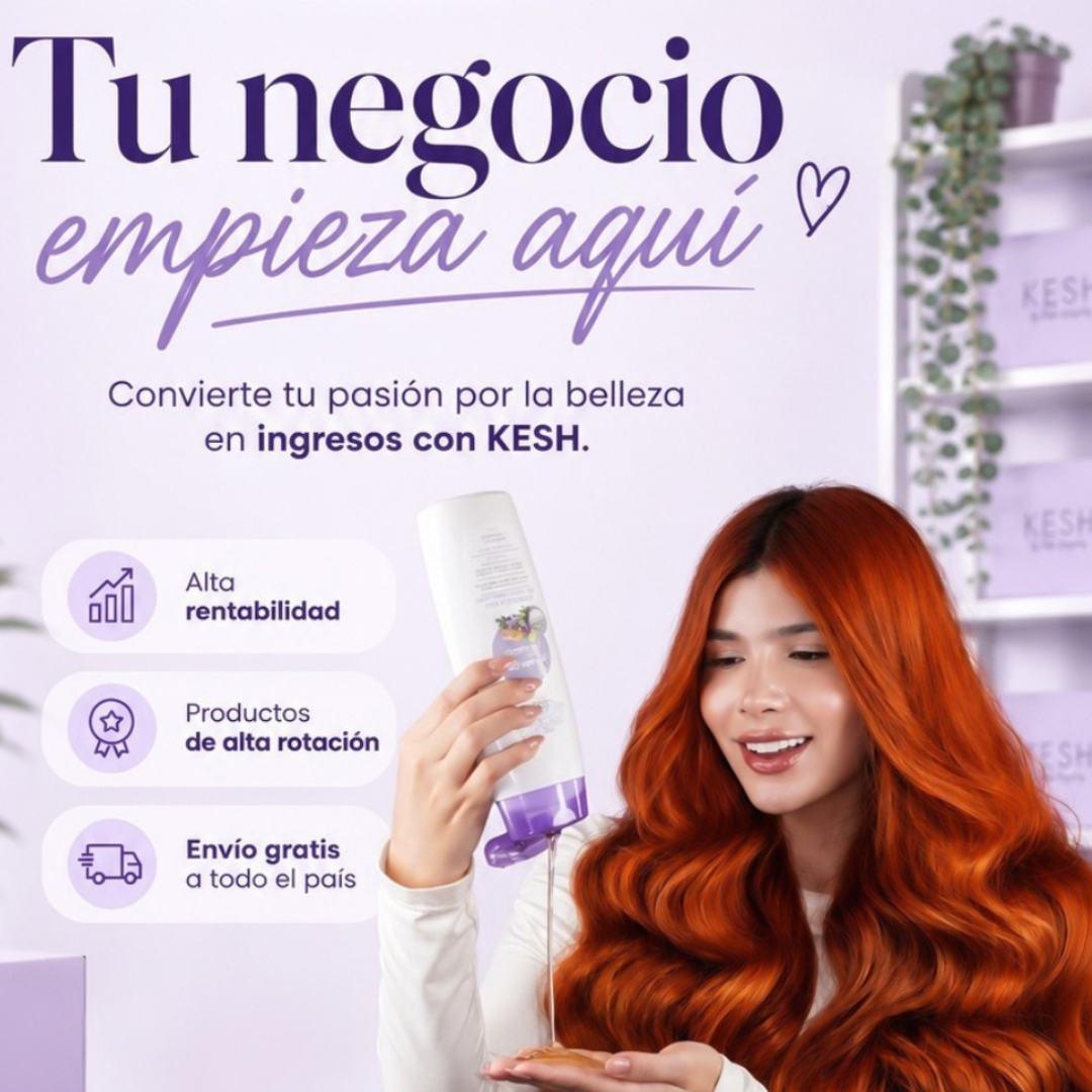 KIT EMPRENDEDORAS KESH